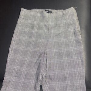 Dynamite Charcoal Checkered Trousers